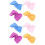 8Pièces Serviettes Enfants Bambou Absorbantes Assorties 5