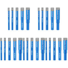 5Ensembles Forets Carrelage Haute Dureté Bleu Pour Pierre Verre