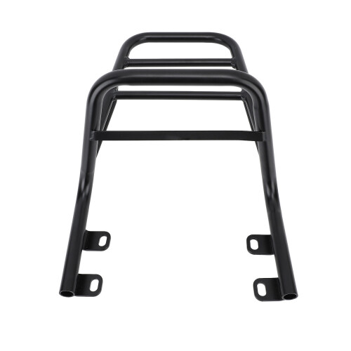 16mm Motorcycle Pillion Support Rack Black