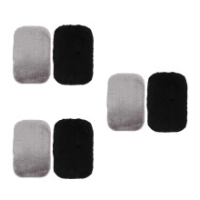 6Pièces Nettoyants En Peluche Pour Chaussures En Cuir