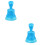 2Pièces Plongeur Basine Bleu Outil Nettoyage Drainage 6