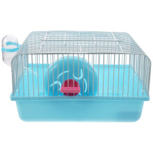 2Ensembles Cage De Transport Hamster Avec Roue Gamelle