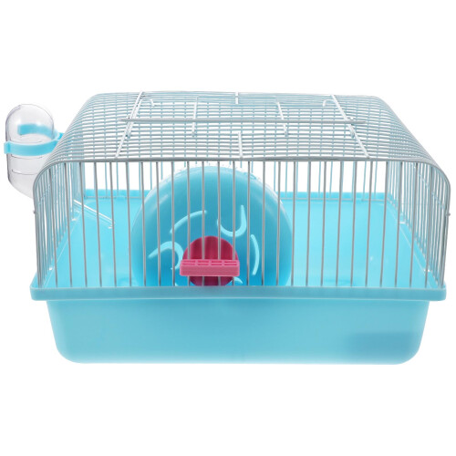 2Ensembles Cage De Transport Hamster Avec Roue Gamelle