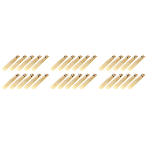 30Pièces Anches Clarinette Force 2.5 Surface Lisse