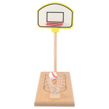 2Pièces Mini Basketball En Bois Jeu De Doigts Pour Enfants
