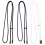3Set Stretch Round Drawstring Kit with Spring Toggle Lock and End Caps 1