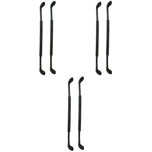 6Pièces Câbles Fixation Lunettes Blancs Élastiques Anti-Chute 2