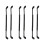6Pièces Câbles Fixation Lunettes Blancs Élastiques Anti-Chute 4