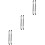 6Pièces Câbles Fixation Lunettes Blancs Élastiques Anti-Chute 5