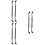 6Pièces Câbles Fixation Lunettes Blancs Élastiques Anti-Chute 7