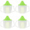 4Pièces Gobelet Vert Multiusage Avec Étanche Bébé 4