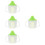 4Pièces Gobelet Vert Multiusage Avec Étanche Bébé 6