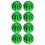 16Pièces Ballons De Jeu Enfant Pastèque Vert Et 5
