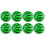 16Pièces Ballons De Jeu Enfant Pastèque Vert Et 6