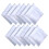 36Pièces Mouchoirs Carrés Coton Blancs Pour Et Tie-Dye 2