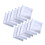 36Pièces Mouchoirs Carrés Coton Blancs Pour Et Tie-Dye 11