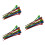 30Pièces Attaches Silicone Pour Multicolores 7
