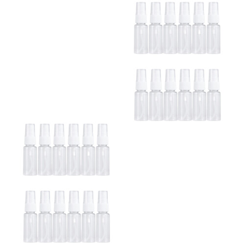 24Pièces Flacons Spray Compacts Transparent Recharges De Voyage 2