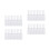 24Pièces Flacons Spray Compacts Transparent Recharges De Voyage 4