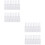 24Pièces Flacons Spray Compacts Transparent Recharges De Voyage 6