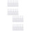 24Pièces Flacons Spray Compacts Transparent Recharges De Voyage 7