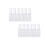 24Pièces Flacons Spray Compacts Transparent Recharges De Voyage 8
