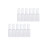 24Pièces Flacons Spray Compacts Transparent Recharges De Voyage 9