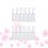 24Pièces Flacons Spray Compacts Transparent Recharges De Voyage 10