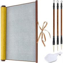 Reusable Water Writing Magic Cloth Chinese Magic Cloth Water Paper No Ink Chinese Calligraphy Set for Beginners B