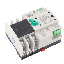 Interrupteur de transfert d’alimentation double 110VCA 100A - Montage sur rail 3 pôles 35 mm