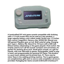 DIY Game Console 1.3inch Screen 600mAh Handheld Game Player Built in 400+ Games for Arduboy M HUBX B