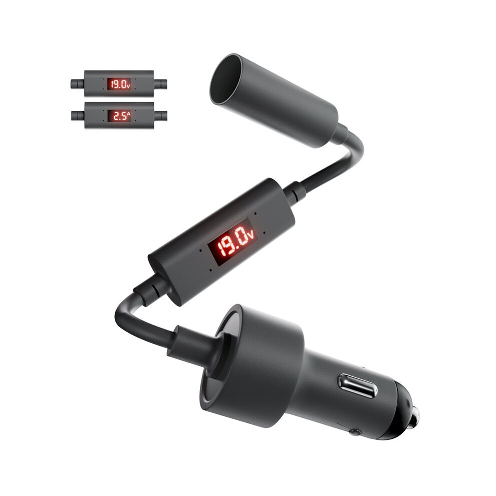 For Starlink Car Charger With Voltage Display 12V To 24V Step- Power Adapter Car Cigarette Lighter Adapter 6031272634697