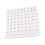 25 Spools Wall Mount Sewing Thread Organizer Pegboard White 300x300mm 3
