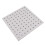 25 Spools Wall Mount Sewing Thread Organizer Pegboard White 300x300mm 4