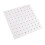 25 Spools Wall Mount Sewing Thread Organizer Pegboard White 300x300mm 5