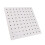 25 Spools Wall Mount Sewing Thread Organizer Pegboard White 300x300mm 8