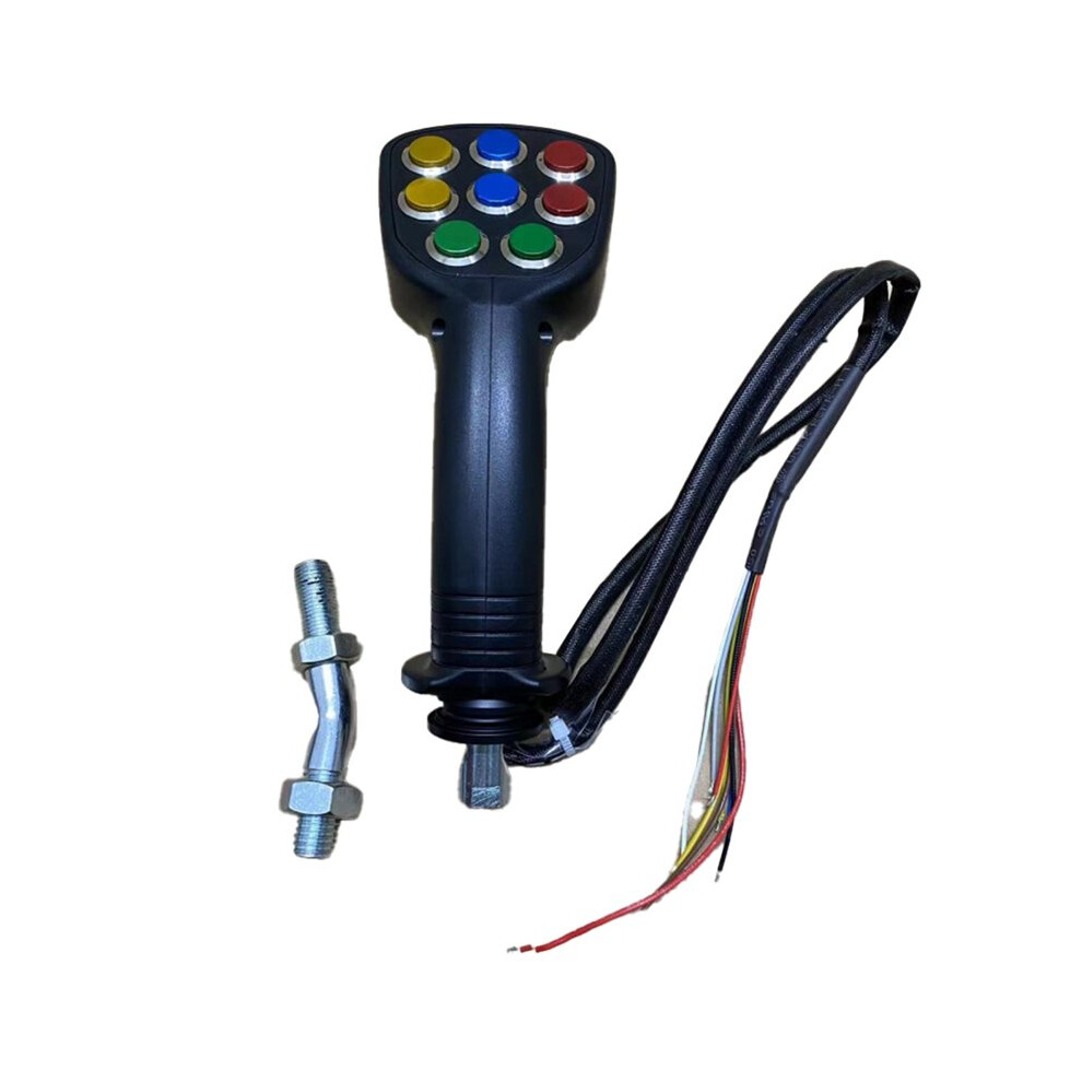 Electric Control 9 Button Joystick Handle Glue Gear For Excavator Parts Logging Iron Stone Tools Agricultural Harvester 6033982825853