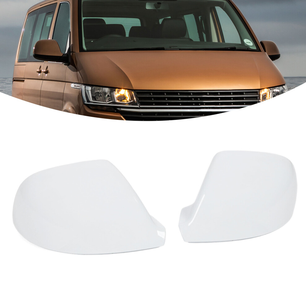 Rearview Mirror Cover For Transporter T5.1/T6, Scratch-Resistant, White 9431386400954
