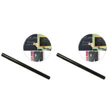 2Pièces Stickers Adhésifs Tableau Noir Noir Pour Décoration DIY