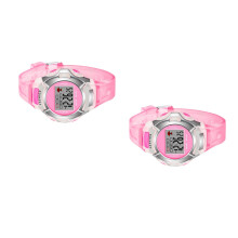 2Pièces Sportives Enfants Rose LED Étanches