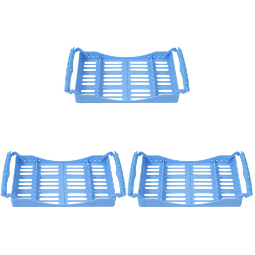 3Pièces Boîte De Stérilisation En Plastique ABS Durable