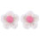 2Pièces Boules En Laine Feutrée Blanches DIY Décoration Épingle 1