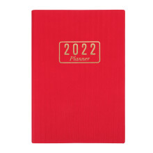 3Pièces De Planning Rouge Pour Maison, Agenda Et Prise De Rdv