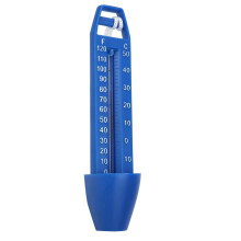 2Pièces Thermomètres Plastique Flottants Bleu