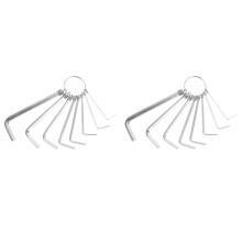 16Pièces Allen Argentées Durable Pour Réparation