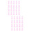 40Pièces Panties Jetables Rose Non Spa Massage 7