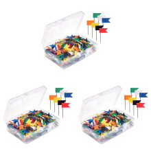 300Pièces Punaises Colorées, Pour Photos, Cartes Et Tableaux