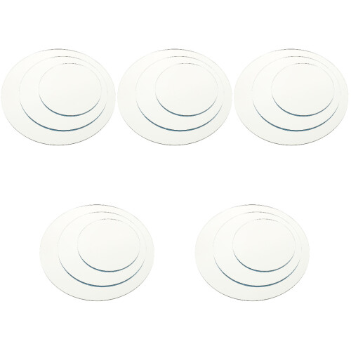 15Pièces Supports Argenté Pour Photo Et Décor 1
