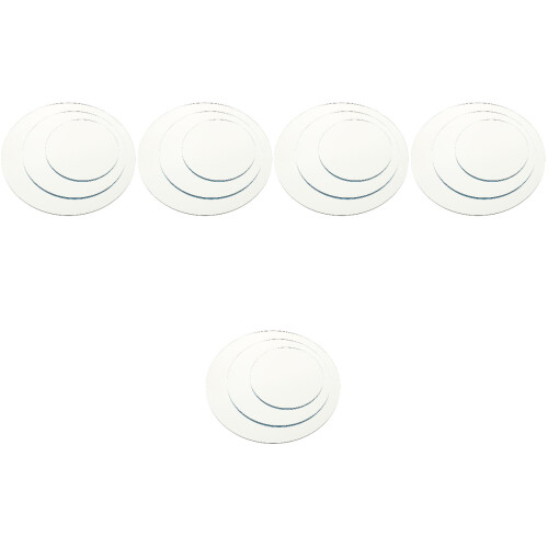 15Pièces Supports Argenté Pour Photo Et Décor 2