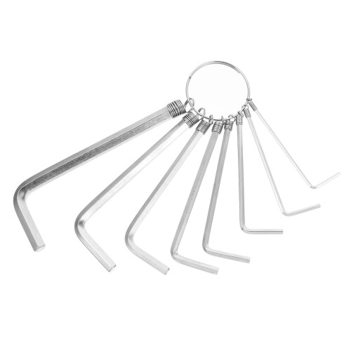 16Pièces Allen Argentées Durable Pour Réparation 1